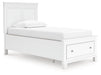 Fortman Panel Storage Bed - Woo Town Furniture (Worcester,MA)