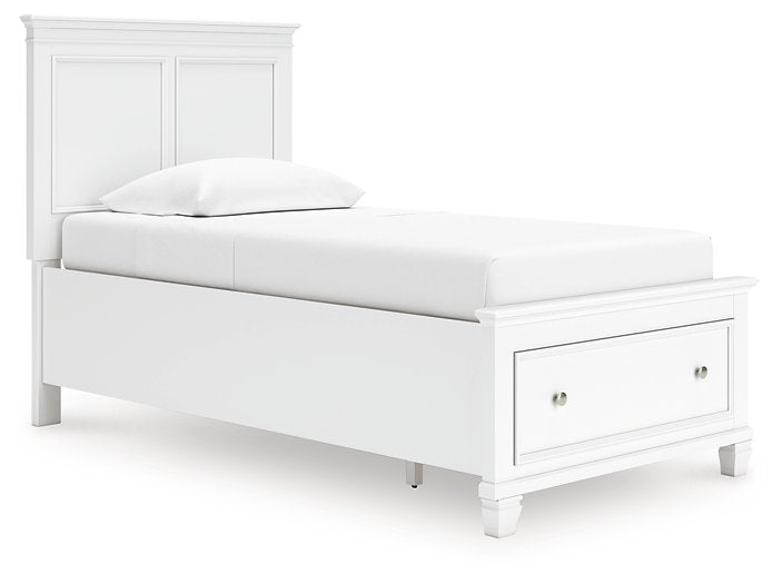 Fortman Panel Storage Bed - Woo Town Furniture (Worcester,MA)