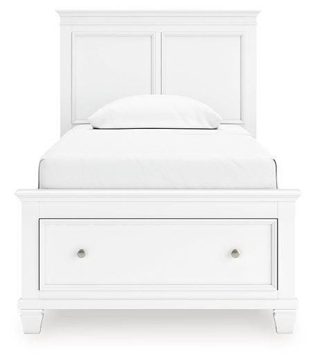 Fortman Panel Storage Bed - Woo Town Furniture (Worcester,MA)