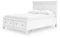 Fortman Panel Storage Bed - Woo Town Furniture (Worcester,MA)