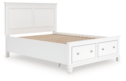 Fortman Panel Storage Bed - Woo Town Furniture (Worcester,MA)