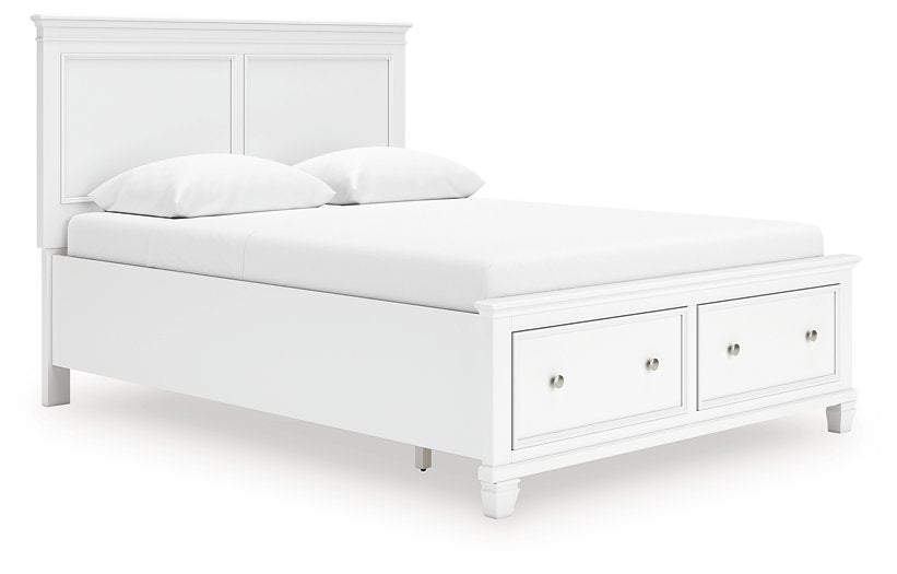 Fortman Panel Storage Bed - Woo Town Furniture (Worcester,MA)