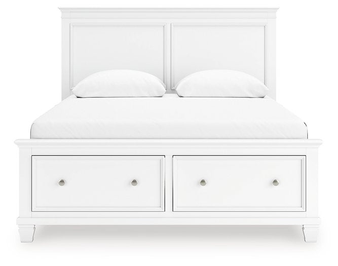 Fortman Panel Storage Bed - Woo Town Furniture (Worcester,MA)