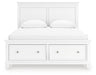 Fortman Panel Storage Bed - Woo Town Furniture (Worcester,MA)