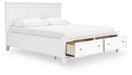 Fortman Panel Storage Bed - Woo Town Furniture (Worcester,MA)