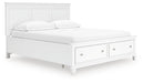 Fortman Panel Storage Bed - Woo Town Furniture (Worcester,MA)