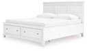 Fortman Panel Storage Bed - Woo Town Furniture (Worcester,MA)