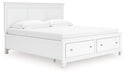 Fortman Panel Storage Bed - Woo Town Furniture (Worcester,MA)