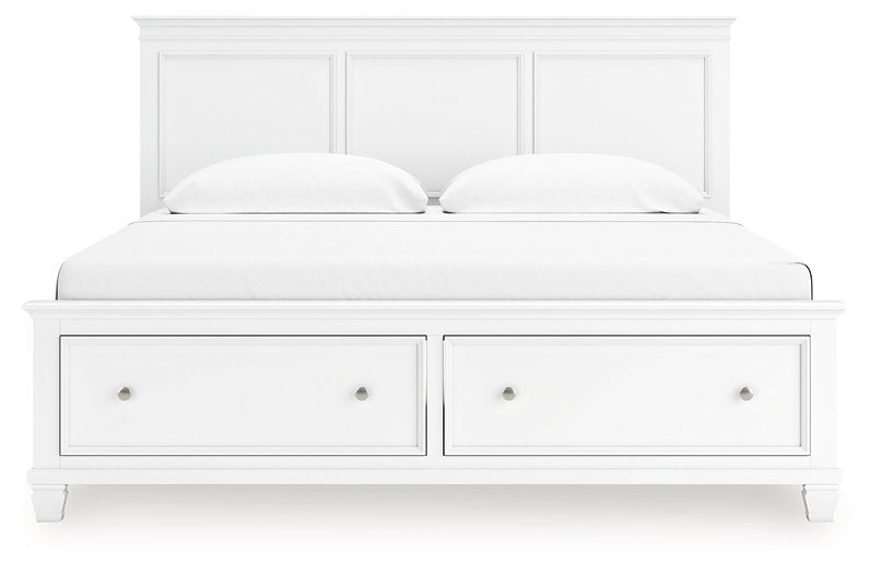 Fortman Panel Storage Bed - Woo Town Furniture (Worcester,MA)