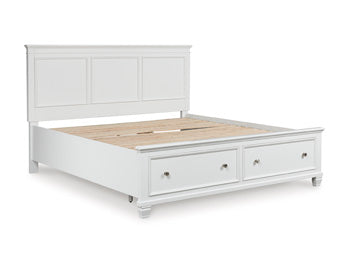 Fortman Panel Storage Bed - Woo Town Furniture (Worcester,MA)