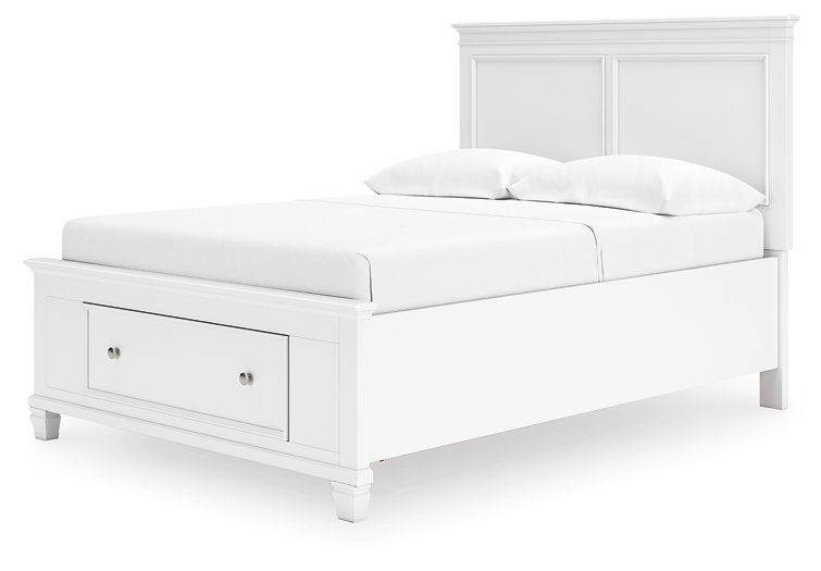 Fortman Panel Storage Bed - Woo Town Furniture (Worcester,MA)