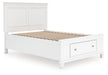 Fortman Panel Storage Bed - Woo Town Furniture (Worcester,MA)