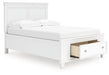 Fortman Panel Storage Bed - Woo Town Furniture (Worcester,MA)