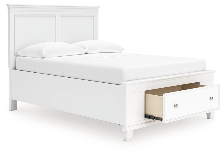 Fortman Panel Storage Bed - Woo Town Furniture (Worcester,MA)