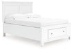 Fortman Panel Storage Bed - Woo Town Furniture (Worcester,MA)