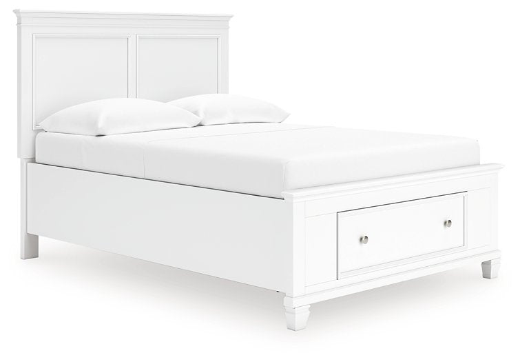 Fortman Panel Storage Bed - Woo Town Furniture (Worcester,MA)