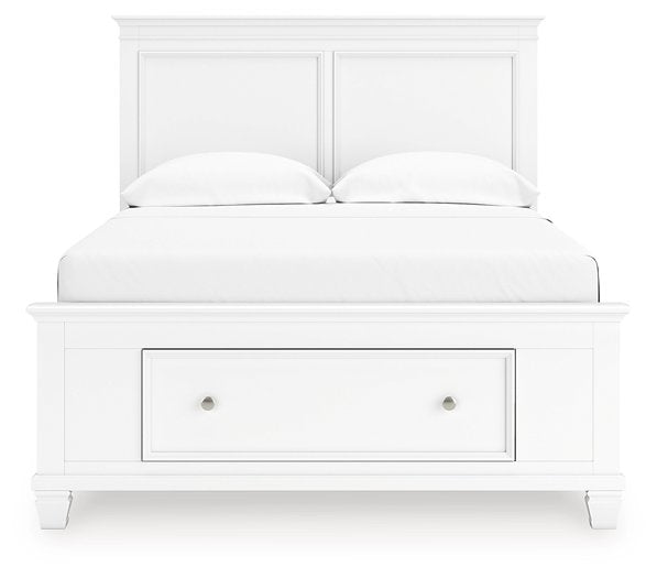 Fortman Panel Storage Bed - Woo Town Furniture (Worcester,MA)