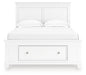 Fortman Panel Storage Bed - Woo Town Furniture (Worcester,MA)