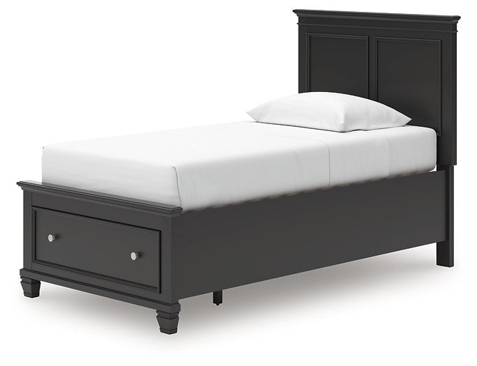 Lanolee Panel Storage Bed - Woo Town Furniture (Worcester,MA)