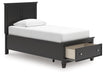 Lanolee Panel Storage Bed - Woo Town Furniture (Worcester,MA)