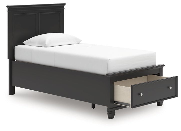 Lanolee Panel Storage Bed - Woo Town Furniture (Worcester,MA)