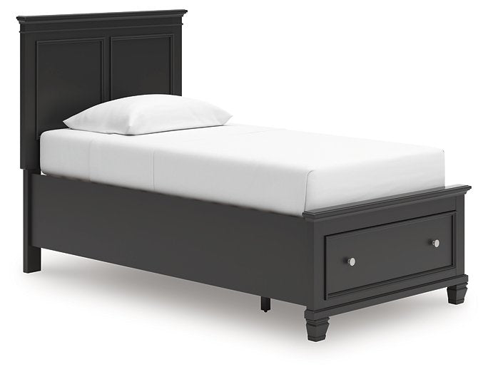 Lanolee Panel Storage Bed - Woo Town Furniture (Worcester,MA)