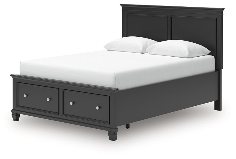 Lanolee Panel Storage Bed - Woo Town Furniture (Worcester,MA)