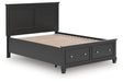 Lanolee Panel Storage Bed - Woo Town Furniture (Worcester,MA)