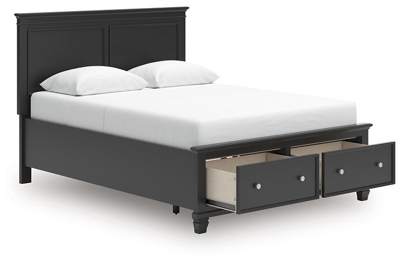 Lanolee Panel Storage Bed - Woo Town Furniture (Worcester,MA)