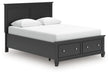 Lanolee Panel Storage Bed - Woo Town Furniture (Worcester,MA)