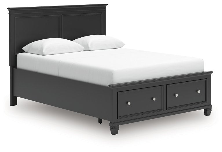 Lanolee Panel Storage Bed - Woo Town Furniture (Worcester,MA)