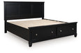 Lanolee Panel Storage Bed - Woo Town Furniture (Worcester,MA)