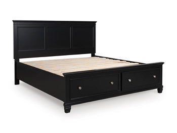 Lanolee Panel Storage Bed - Woo Town Furniture (Worcester,MA)