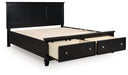 Lanolee Panel Storage Bed - Woo Town Furniture (Worcester,MA)