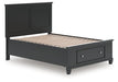 Lanolee Panel Storage Bed - Woo Town Furniture (Worcester,MA)