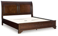 Trellington Sleigh Storage Bed - Woo Town Furniture (Worcester,MA)