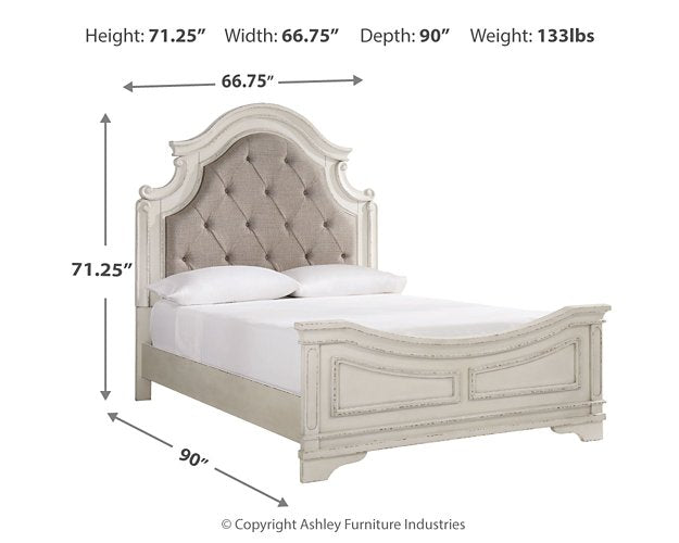 Realyn Upholstered Bed - Woo Town Furniture (Worcester,MA)
