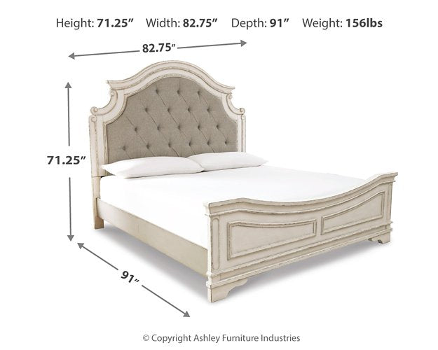 Realyn Upholstered Bed - Woo Town Furniture (Worcester,MA)