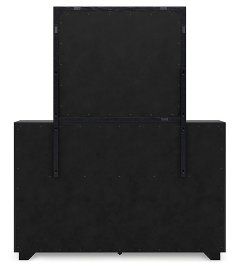 Londer Dresser and Mirror - Woo Town Furniture (Worcester,MA)