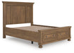 Feddinger Panel Storage Bed - Woo Town Furniture (Worcester,MA)