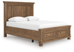 Feddinger Panel Storage Bed - Woo Town Furniture (Worcester,MA)