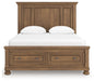 Feddinger Panel Storage Bed - Woo Town Furniture (Worcester,MA)