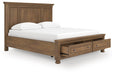 Feddinger Panel Storage Bed - Woo Town Furniture (Worcester,MA)