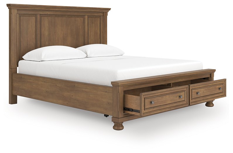 Feddinger Panel Storage Bed - Woo Town Furniture (Worcester,MA)