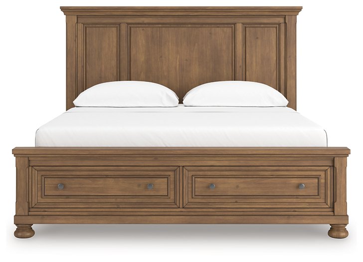 Feddinger Panel Storage Bed - Woo Town Furniture (Worcester,MA)