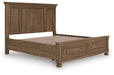 Feddinger Panel Storage Bed - Woo Town Furniture (Worcester,MA)