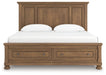 Feddinger Panel Storage Bed - Woo Town Furniture (Worcester,MA)