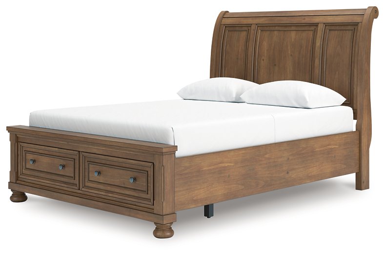 Feddinger Panel Storage Bed - Woo Town Furniture (Worcester,MA)