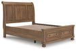 Feddinger Panel Storage Bed - Woo Town Furniture (Worcester,MA)