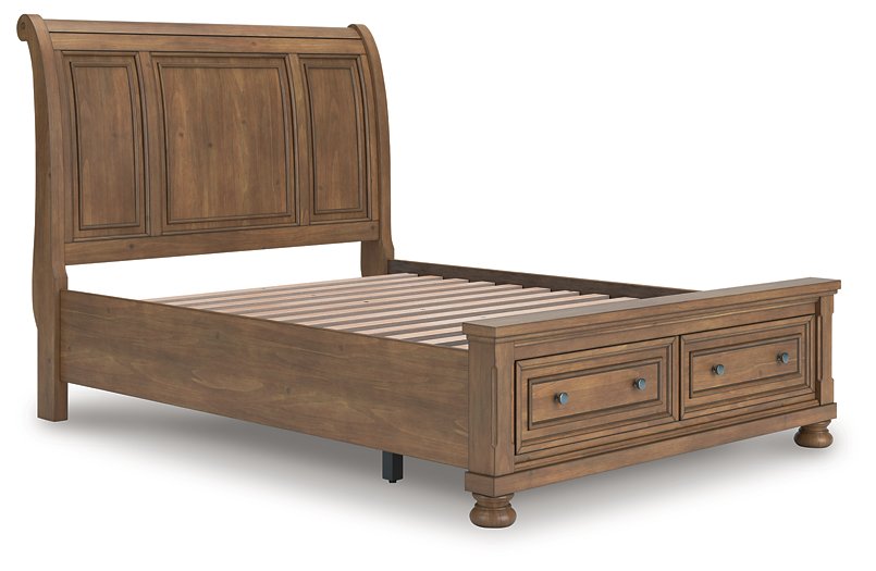 Feddinger Panel Storage Bed - Woo Town Furniture (Worcester,MA)